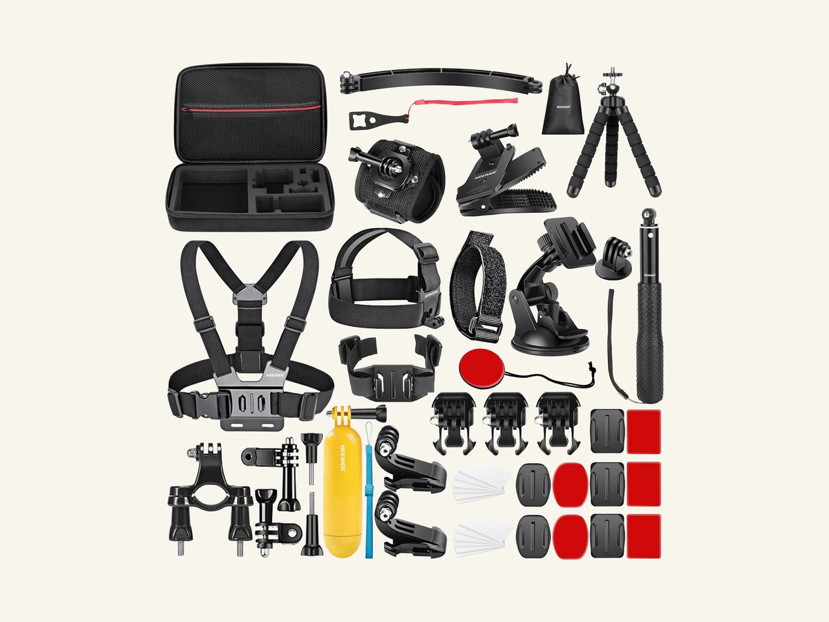 Action mount set, product photo
