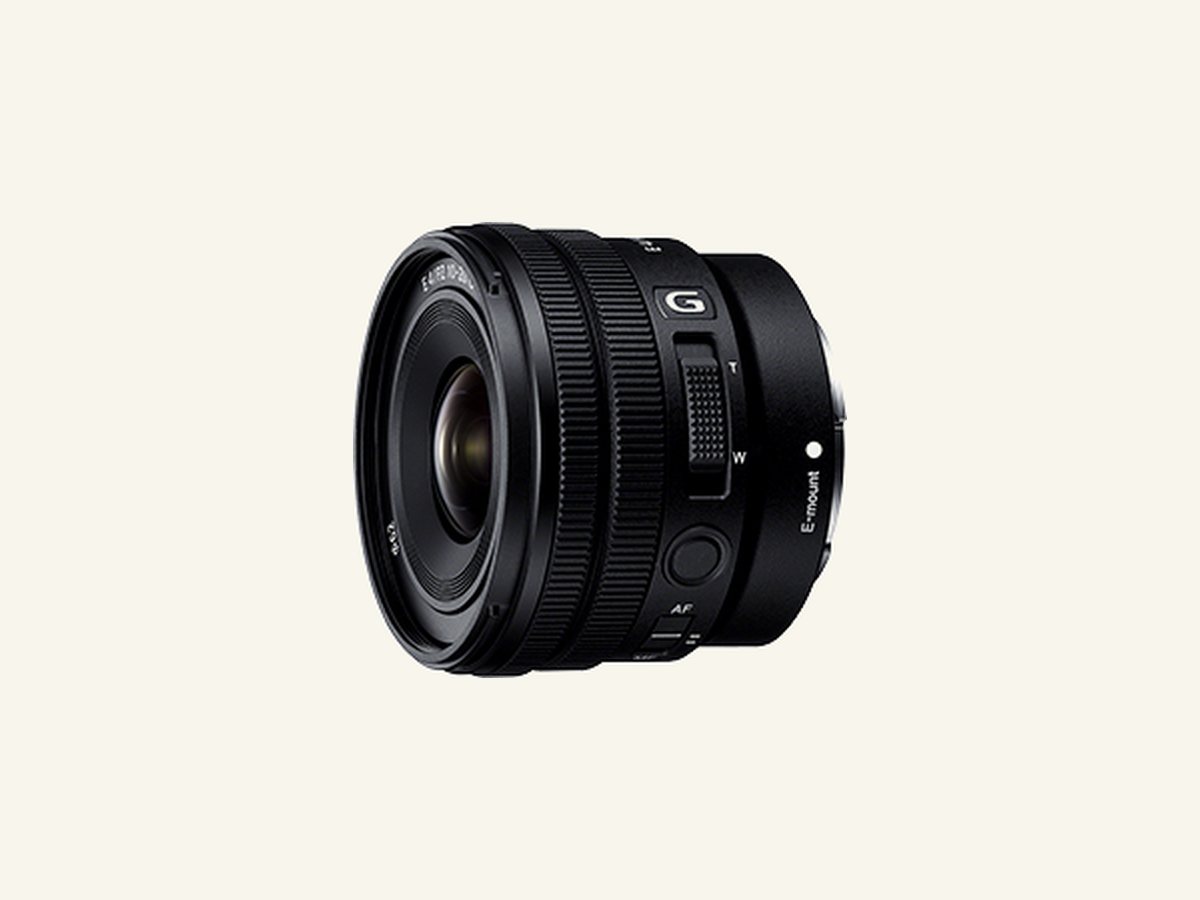 Sony E 10-20mm f/4 PZ G, product photo
