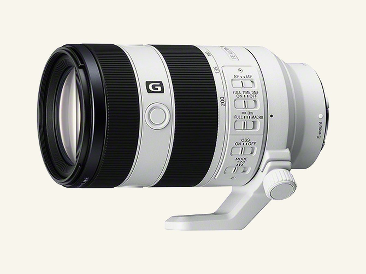 Sony FE 70-200mm f/4 G II, product photo