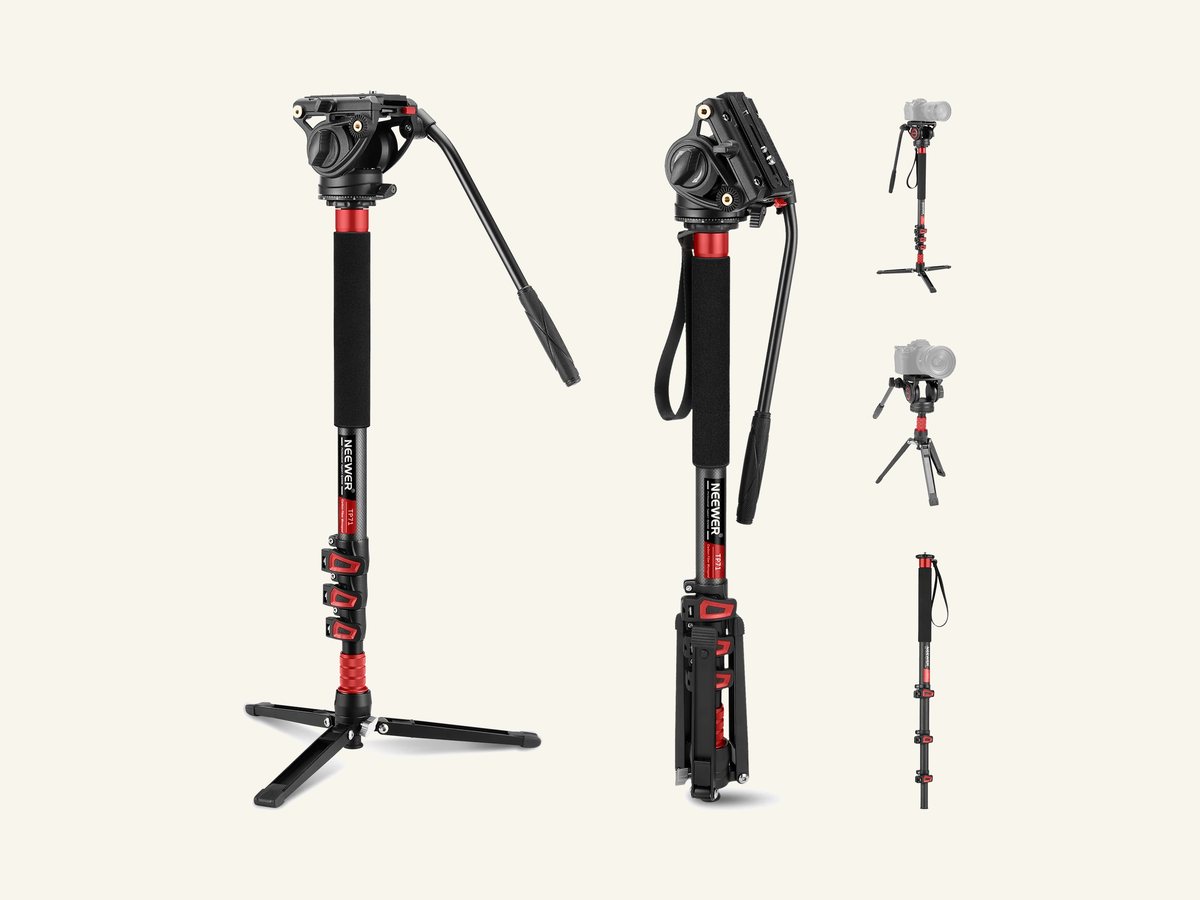 Monopod with feet, product photo